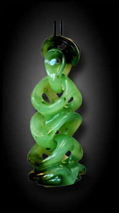 CArved Jade Pendant