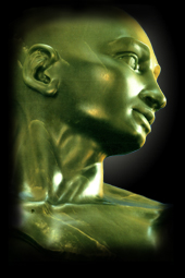 Rob Lynes 'Human Morph' Jade Sculpture